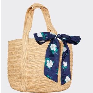 NWT Draper James Straw Bag